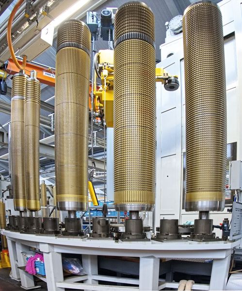 Alleinstellungsmerkmal der Rollstar AG: Diese Räumwerkzeuge für Innenverzahnungen bis zu einem Teilkreisdurchmesser von 400 mm gehören zu den grössten Europas. (Bild: Matthias Böhm)