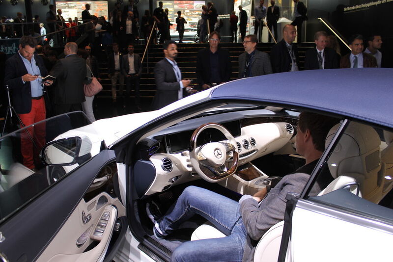 The new Mercedes S-Class convertible. (Source: Schulz)