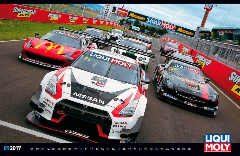 LIQUI MOLY Werkstattkalender Motorsport 2017 (LIQUI MOLY GmbH)