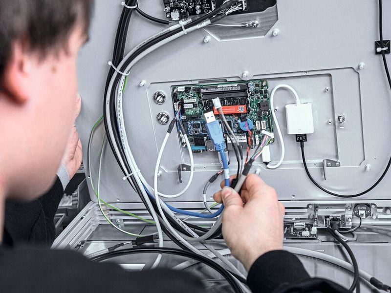 Each panel PC is configured according to the requirements of the respective application. (Image: ©Rose Systemtechnik GmbH)