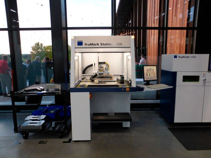 In der Demofabrik in Chicago sind die neusten Lösungen für die Blechbearbeitung von Trumpf installiert. (Finus)