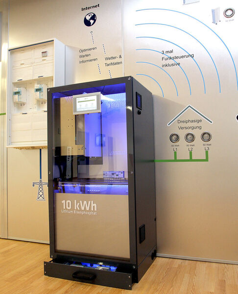 Die Sonnenbatterie kann als aktiver Energiemanager weitere Stromverbraucher einschalten. (Martina Diemand/vor-ort-foto.de)