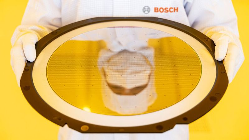More chips: with the planned acquisition, Bosch will significantly expand its global portfolio of SiC semiconductors by the end of 2030. (Source: Sven Döring / Agentur Focus)