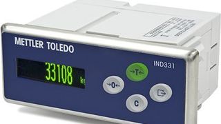 Zur einfachen Weiterverarbeitung präzise ermittelter Wägedaten in übergeordnete Systeme hat Mettler Toledo die Wägeterminals der Familie IND131/331 entwickelt. Bild: Mettler Toledo (Archiv: Vogel Business Media)