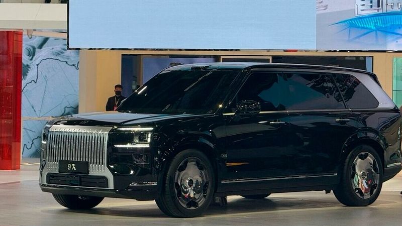 Seine Weltpremiere hatte der 9X auf der Shanghai Auto gefeiert. (Bild: SP-X/Benjamin Bessinger)