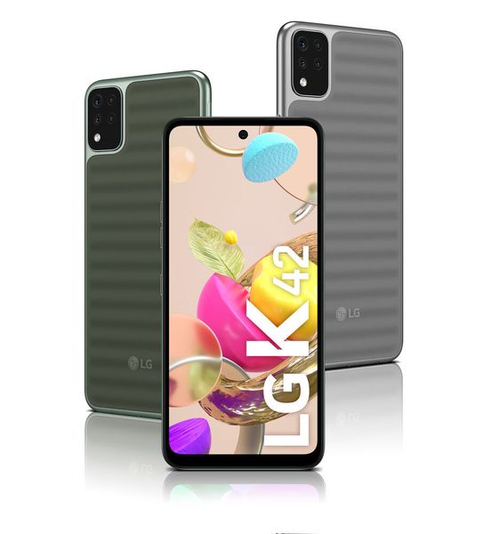 In Grün und Grau wird das LG K42 erhältlich sein. (LG)