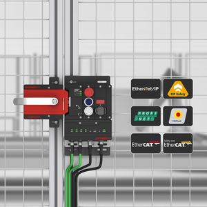 Der modulare Aufbau der MGB2 mit Standardkomponenten erlaubt maßgeschneiderte und kosteneffiziente Anwendungen mit hoher Flexibilität bei Ausführung und Skalierung. Für Vielseitigkeit bei der Kommunikation sorgt das Busmodul, das Profinet, EtherCAT(P), and EtherNet/IP unterstützt.(Bild:  Euchner GmbH + Co. KG)