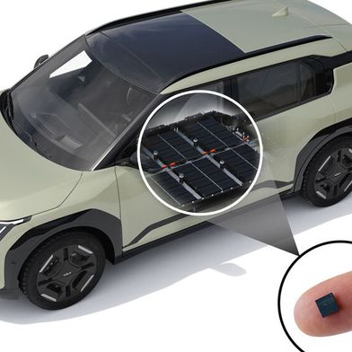 Im Rahmen einer wissenschaftlichen Studie nutzte Kia einen mit Batteriezellen-Überwachung ausgestatteten EV3, um detaillierte Echtzeitdaten zum Zustand jeder Batteriezelle zu erhalten. (Bild: Kia)