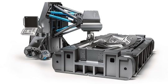 Experts at the IFW in Hanover and the company Picum MT show how mobile machine tools, which are used to repair press tools weighing tens of tonnes, can always be kept at a high level of precision. The success factors are FEM simulation and sensor technology. Experts at the IFW in Hanover and the company Picum MT show how mobile machine tools, which are used to repair press tools weighing tens of tonnes, can always be kept at a high level of precision. The success factors are FEM simulation and sensor technology.