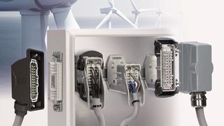 Kabeleinführungssysteme ergänzen das Produktspektrum zwischen Kabelverschraubung und Steckverbinder und sparen so Platz an der Schaltschrankwand - Stecker-Montage-Rahmen ermöglichen zudem das schnelle Einrasten von Kontakteinsätzen auf einer DIN-Schiene. (Bild: Phoenix Contact)