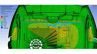 Bild 1: Bestes Design aus dem Designpool der Sensitivitätsstudie für den relevanten Bereich.  (Bild: Dynardo - mit freundlicher Genehmigung von Bosch und Siemens Hausgeräte)