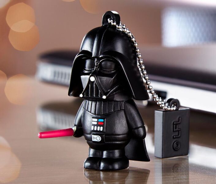 Den USB-Stick „Darth Vader“ gibt es bei www.tchibo.de für 19,95 Euro.








      

USB-Stick 
