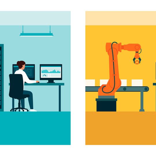 Bei der Partnerschaft geht es unter anderem um die Integration von Information Technology (IT) und Operational Technology (OT).(Bild:  elenabsl - stock.adobe.com)