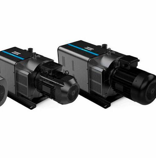 The new dry rotary vane vacuum pumps of the DVS series from Atlas Copco. The new dry rotary vane vacuum pumps of the DVS series from Atlas Copco.