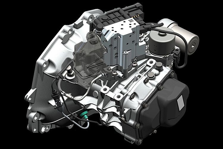 Dieses noch etwas unförmig aussehende Objekt ist das neue automatisierte Fünfganggetriebe für den Opel Adam. (Bild: Opel)