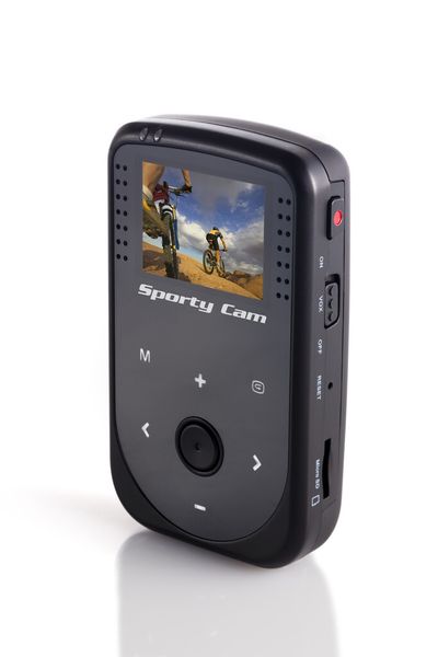 Die SportyCam ist mit einem Mikrofon inklusive Diktierfunktion ausgestattet. Das macht sie auch für Dokumentationen geeignet. (Archiv: Vogel Business Media)