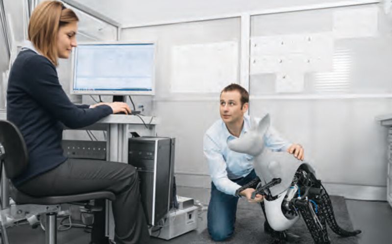 ... über die Programmierung der hochkomplexen Regelungsalgorithmen ... (Festo)