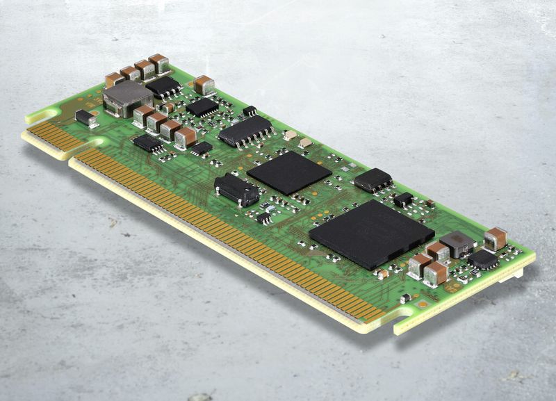 Bild 11: Das Modul TQMa32F basiert auf der Kombination eines Cyclon 4E FPGA von Altera mit einer Cortex-M3/M4-basierten CPU (TQ-Group)
