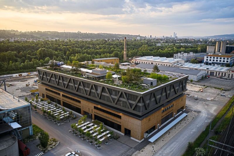 Flagship building “The Pioneer” in Uptown Basel. (Image:Uptown Basel)