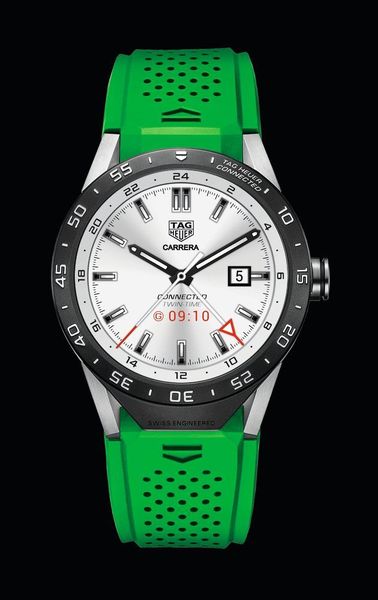 Die TAG Heuer Connected Watch ist Wasserdicht. (Bild: Intel)