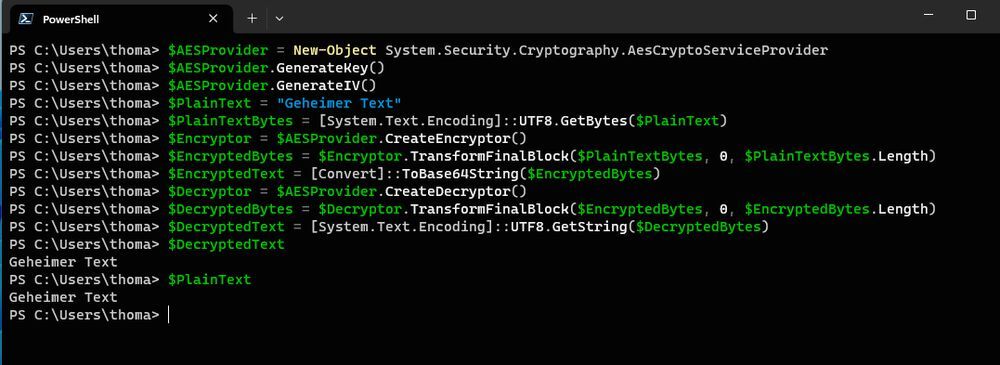 10 Tipps zur Verschlüsselung von Daten mit der PowerShell || Bild 2 / 5