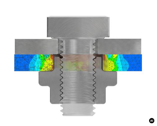 Gerade bei komplexen Anwendungen lassen sich mit Simulation Lösungsvarianten strukturiert bewerten, bevor Kosten für Werkzeuge, Musterfertigung oder umfangreiche Versuchsreihen entstehen.(Bild:  Arnold Umformtechnik)