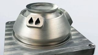 All-in-One-Design des Einspritzkopfs: Statt aus 248 Bauteilen besteht er nun nur noch aus einem einzigen Teil. (EOS)