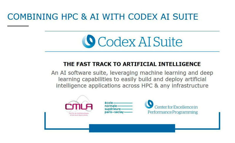 Abbildung 3: Die „Codex AI Suite“ ist die Atos-Software, die HPC-Boliden das KI-gestützte Rechnen erlaubt.  (Atos/Matzer)