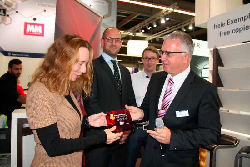 Unter allen sechs Shortlist-Platzierten wurden am 23. November 2016 auf der SPS IPC Drives in Nürnberg die zwei besten Automatisierungs-Apps mit dem automation app award von elektrotechnik gekürt. (elektrotechnik)