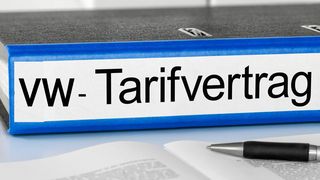 Wie man jetzt erfahren konnte, schreitet die Finalisierung der neuen Tarifverträge bei VW flott voran. Wenn man den Aussagen trauen kann, dann soll alles bis einschließlich 21. Januar unter Dach und Fach sein. (Bild: Designlabor)