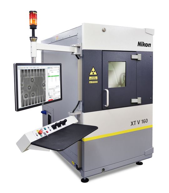 Nikon’s XT V range comprises world-class X-ray and CT systems for non-destructive inspection of a variety of components.(Source:  Nikon)