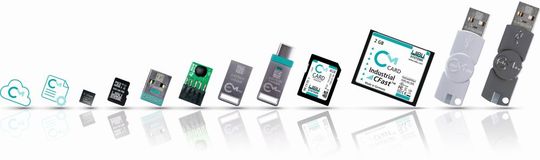 Lizenzen und Schlüssel werden in CmContainer (CmDongle, softwarebasierte CmActLicense, CmCloudContainer) gespeichert.(Bild:  Wibu-Systems AG)