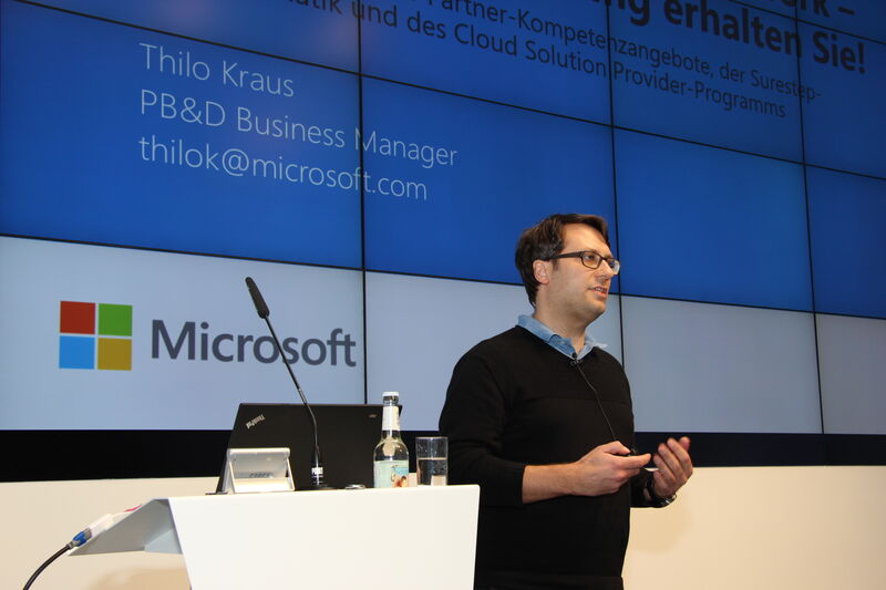 ... Thilo Kraus, Microsoft Deutschland GmbH, mit »Das Microsoft Partner Network – Diese Unterstützung erhalten Sie!«. (Akademie)