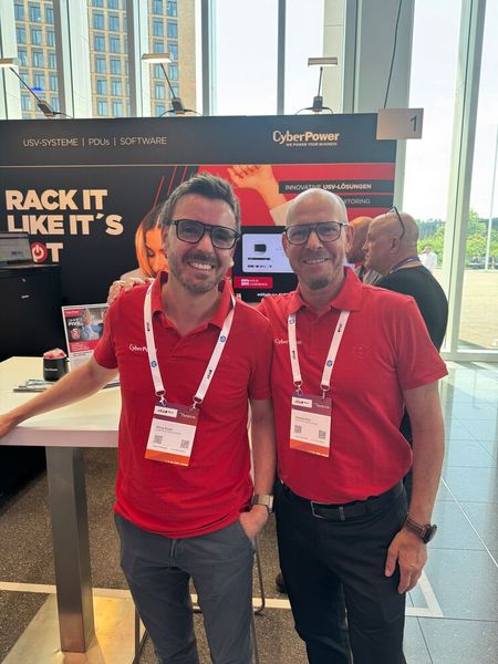 Ronny Drexel und Christian Pirch (CyberPower) (Bild: Vogel IT-Medien GmbH)