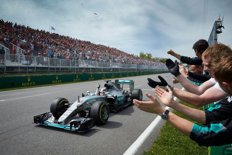 Rückblick auf eine erfolgreiche Formel-1-Saison für Mercedes AMG Petronas und EBM-Papst. (Bild: Daimler)