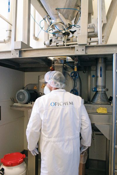 The explosive, flammable, corrosive, toxic and hazardous nature of many of the liquids used in API production require extreme handling precautions. Leak-free, Atex-certified Almatec AODD Pumps help ensure that the highest levels of safety are met. (Almatec)