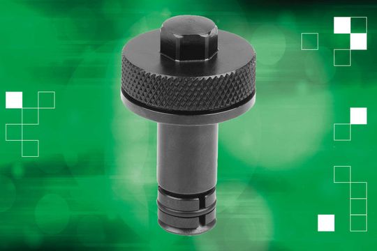 (Norelem zeigt auf der Motek Produktneuheiten, zum Beispiel Positionierzylinder mit Keilspannsystem. Bild: Norelem)