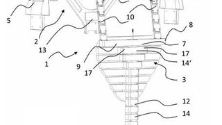 Ein Exoskelett für einen Menschen. (DPMA)