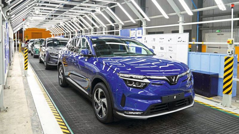 Endkontrolle im Vinfast-Werk Hai Phong. (Bild: Vinfast)