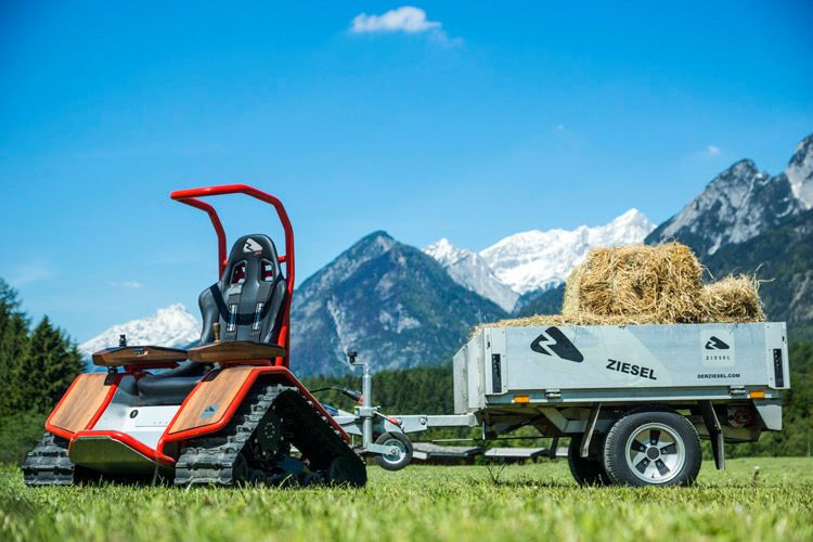 Ein bisschen was ziehen kann das von zwei 6-PS-E-Motoren angetriebene Gefährt auch. (Foto: Mattro Motors)