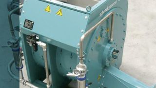 Die Injektor-Durchblas-Messerschleuse ist z.B. in Drehrohröfen der Zementindustrie oder Wirbelschichtöfen im Kraftwerksbereich einsetzbar. (Bild: Schenck Process)