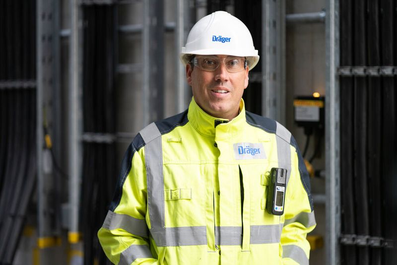 Sebastian Suski, Vertriebsingenieur bei Dräger (Bild: Dräger)
