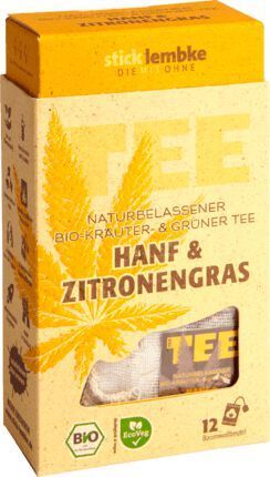 Kategorie „Gestaltung & Veredelung“: Die Teeverpackung der Hanftees von Stick & Lembke besteht aus zwei Faltschachteln aus Grasfaserkarton, die sich beim Herausziehen der inneren Schachtel ineinander verhaken und über einen Originalitätsverschluss durch eine innenliegende Perforation verfügt. Durch ein Sichtfenster sieht man den Inhalt, der sich in einer gartenkompostierbaren Folie befindet. Das Filtermaterial für den Tee besteht aus handvernähten Beuteln aus Baumwolle. Die gute Haptik, die Nachhaltigkeit und das Konzept überzeugten die Jury.

 (DVI/Hammer Lübeck GmbH/Stick & Lembke)