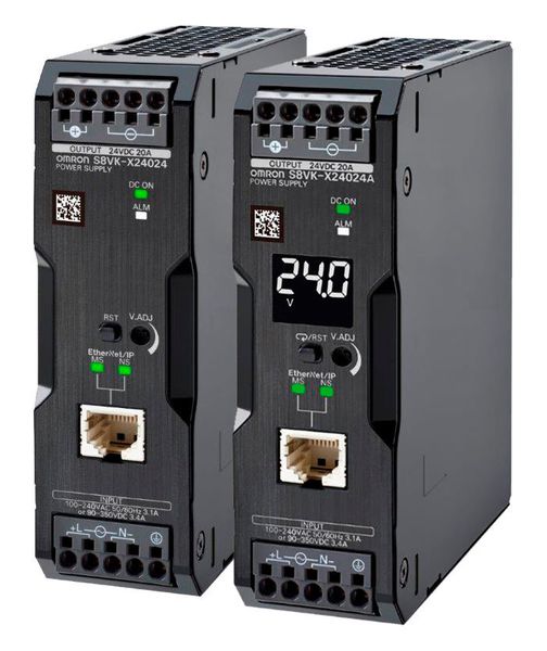 Netzwerkgebundene Netzteile von Omron. (Omron)