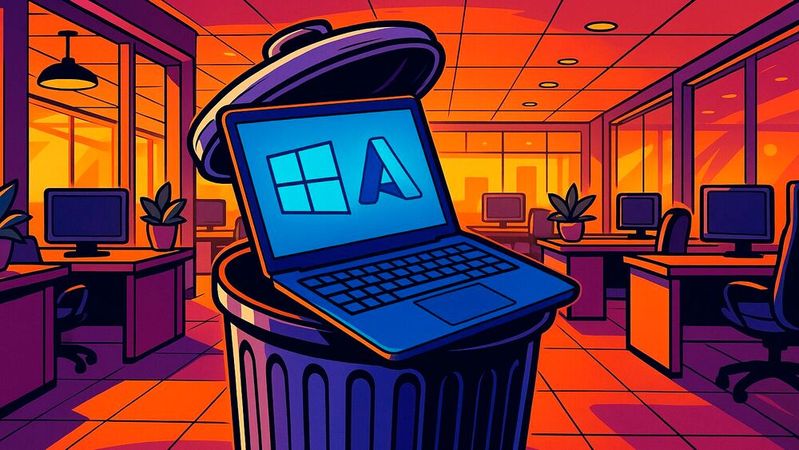 Microsoft-Produkte wie Windows, Azure, Office, Dynamics Visual Studio und viele mehr werden ausgemustert oder werden auf erweiterten Support umgestellt oder erhalten gar keinen Support mehr.(Bild:  Dall-E / Vogel IT-Medien GmbH / KI-generiert)