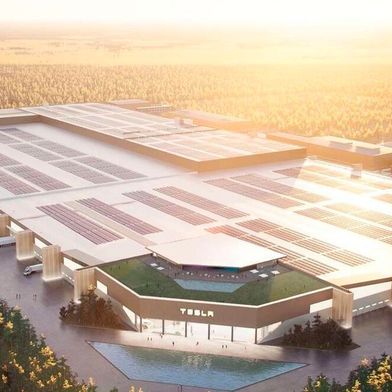 Das Handelsblatt hat berichtet, dass in Tesla in Grünheide deutlich weniger Beschäftigte hat als noch vor zwei Jahren. Nun tauchen Gerüchte auf, dass es Entlassungen gegeben habe ... (Bild: Tesla)