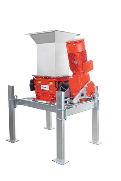 Alle Modelle, hier die RedUnit XRL200, ermöglichen die wirtschaftliche Zerkleinerung verschiedener, selbst hartnäckiger Feststoffe. (Bild: Vogelsang GmbH & Co. KG)