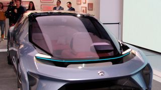 Der Elektroautobauer Nio zeigt, wie sein erstes Massenmodell aussehen könnte. (Nio)