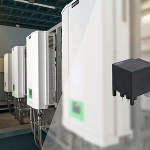 Contactors vs. High-Current Relays: Contactors are considered the “kings” of high-current switching. However, high-current relays are now also making their mark in this area.(Image: Omron)