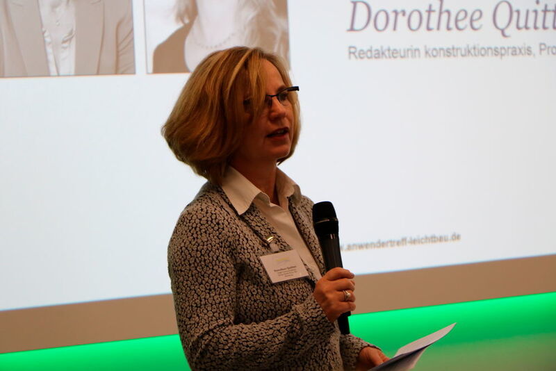 Dorothee Quitter, Redakteurin konstruktionspraxis, konzipierte das Programm. (K.Juschkat/konstruktionspraxis)